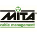 MITA Consort Dado Trunking 100mm x 40mm Internal Angle Unit White PVC