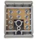 Deligo 100A 5 Way Connector Block/Distribution Terminal Grey - view 2