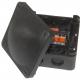 Wiska Combi 308 Black weatherproof Junction Box with Wago - view 1