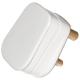 Polar 2 Amp White Round Pin Plug - view 1