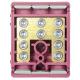 Deligo 100A 5 Way Connector Block/Distribution Terminal Pink - view 2