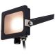 ALL LED Osprey 10W Black CCT Selectable Flood Light With Q-Nex Plug And Play Technology - view 1