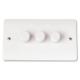 Scolmore Click Mode 3 Gang Inductive Dimmer - view 1